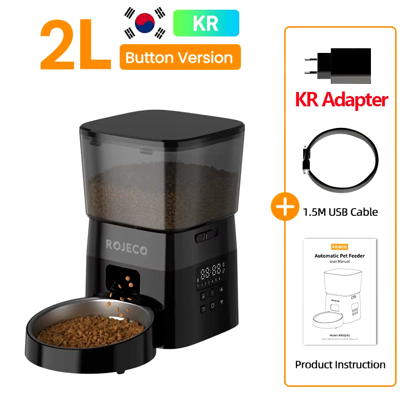 Smart Auto Pet Feeder Hassle-Free Mealtim