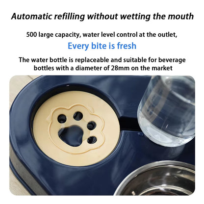 DuoFlow Spill-Free Feeder &amp; Hydration Station