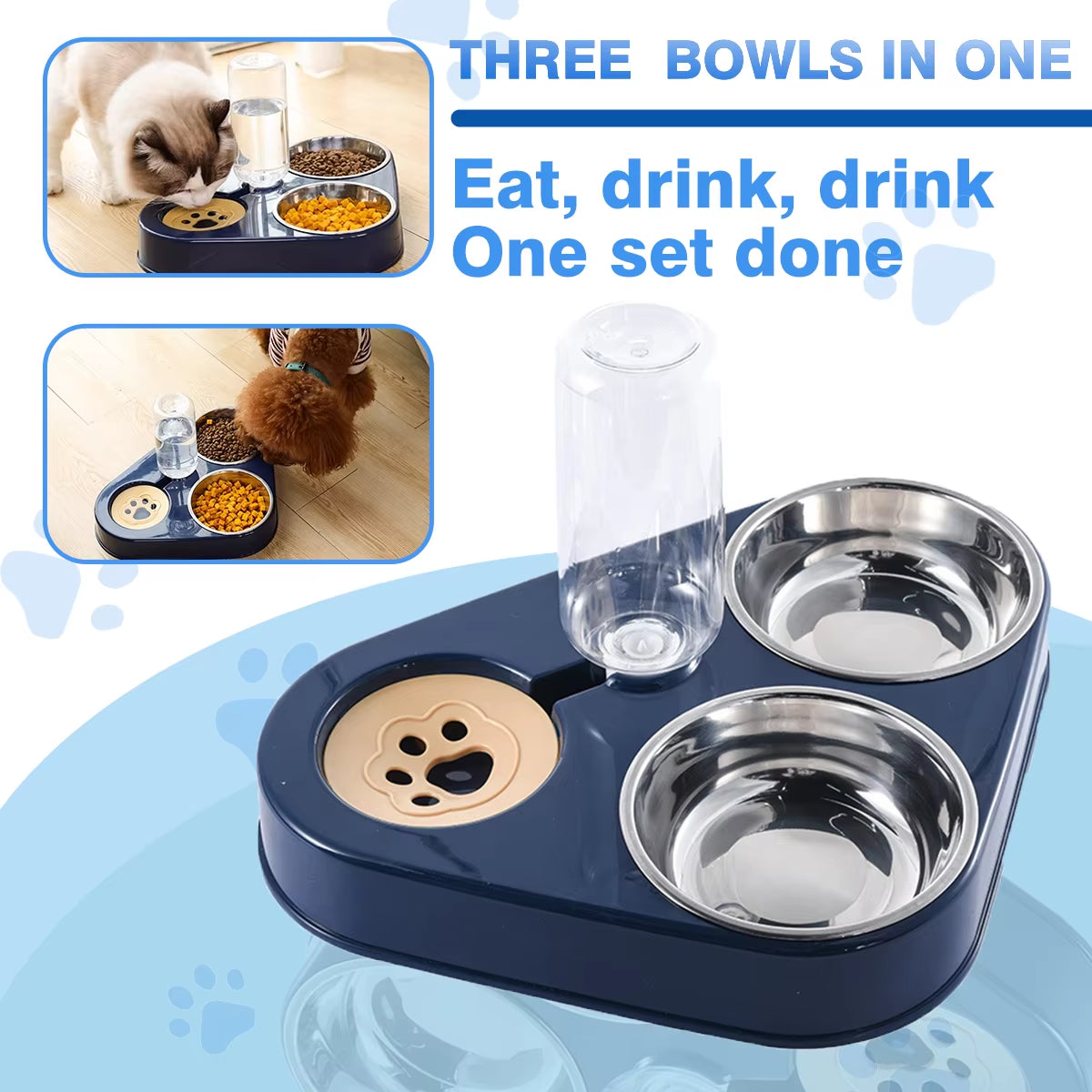 DuoFlow Spill-Free Feeder &amp; Hydration Station
