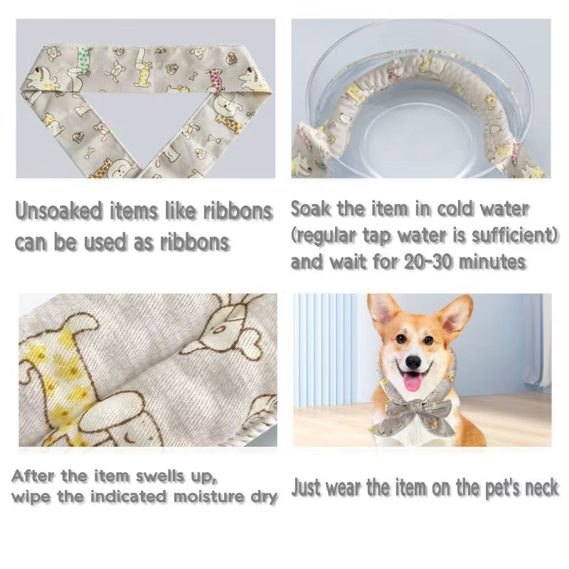 ChillPup Ice Bandana – The Coolest Summer Style for Your Hot Dog