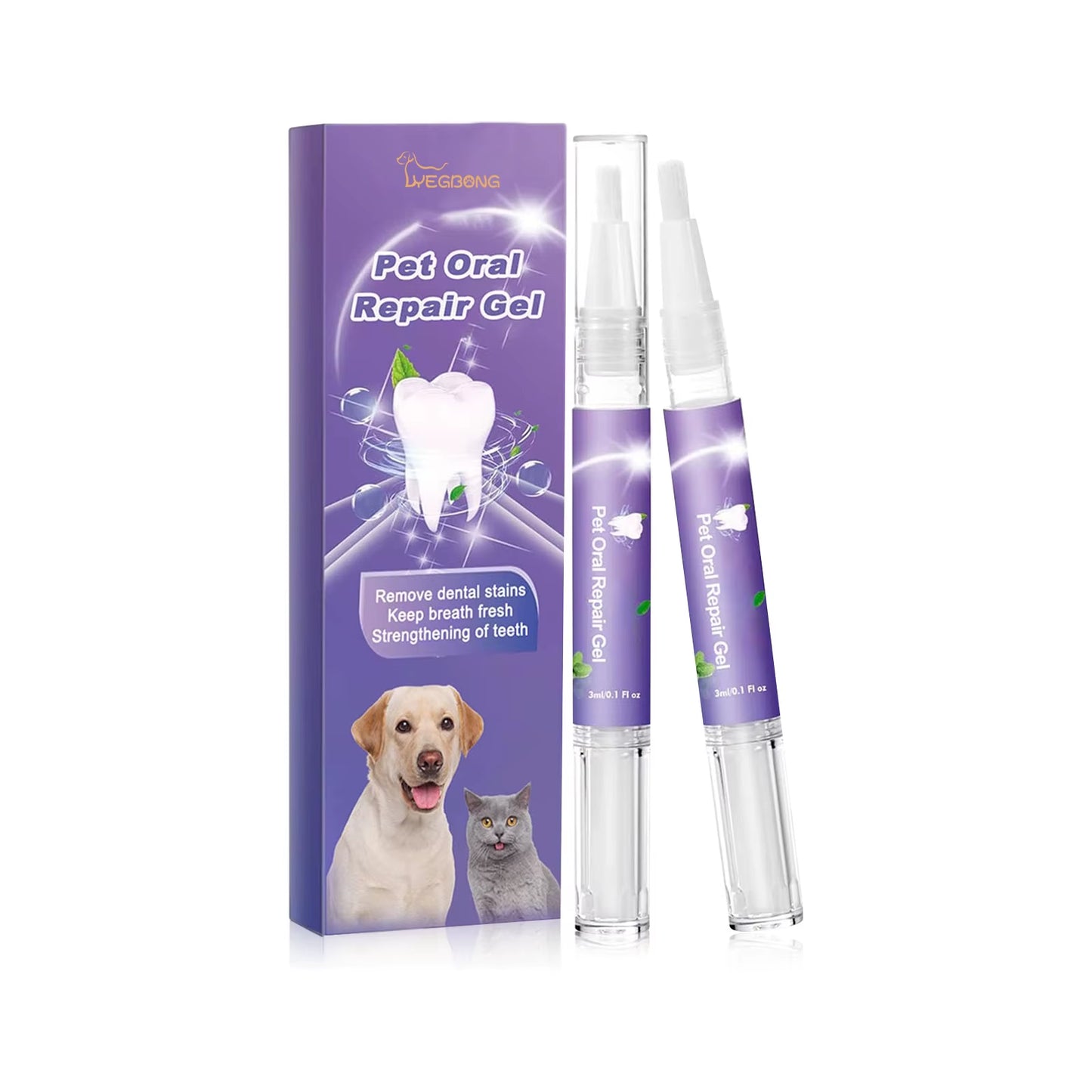 FreshPaws Pet Oral Repair Gel