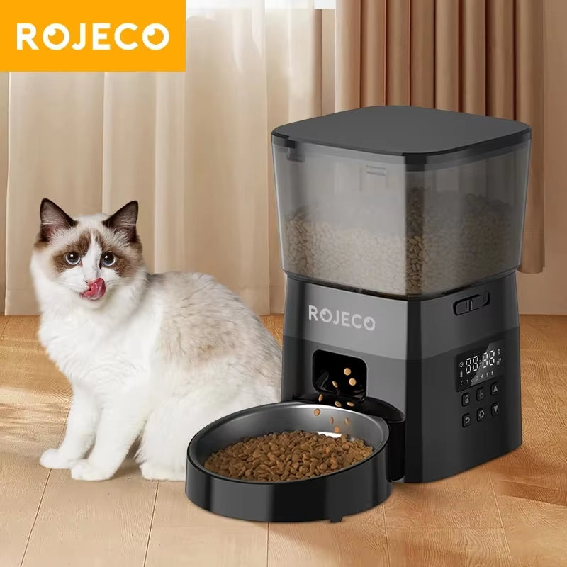 Smart Auto Pet Feeder  Hassle-Free Mealtim