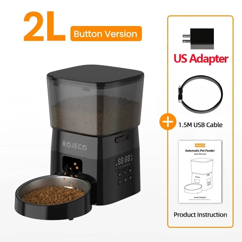 Smart Auto Pet Feeder  Hassle-Free Mealtim