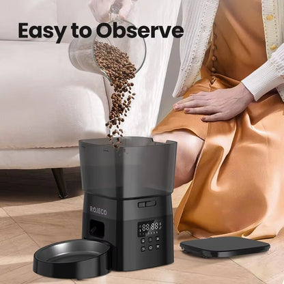 Smart Auto Pet Feeder  Hassle-Free Mealtim